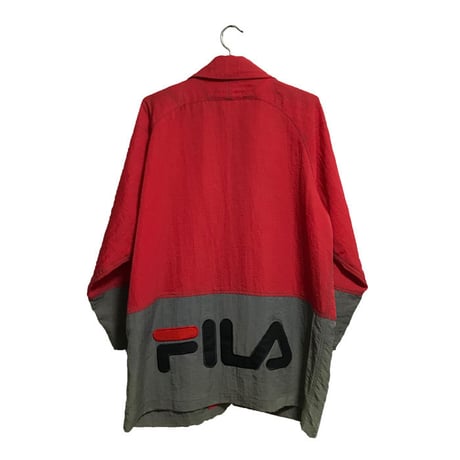 【USED】90'S FILA NYLON COVERALL