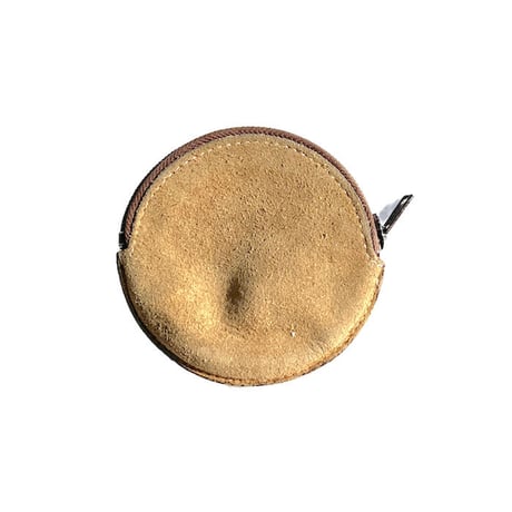 【USED】90'S LOEWE ANAGRAM SUEDE COIN CASE