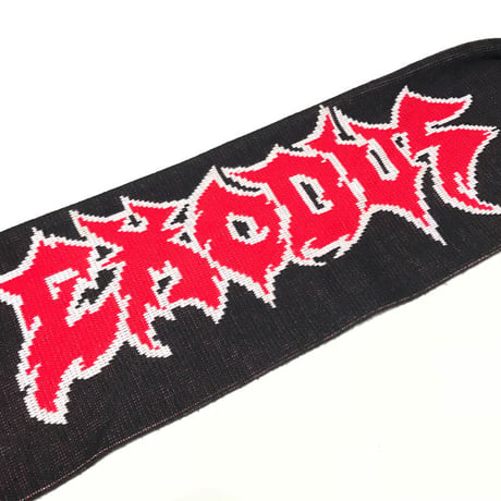 【USED】EXODUS HOOLIGANS KNIT SCARF