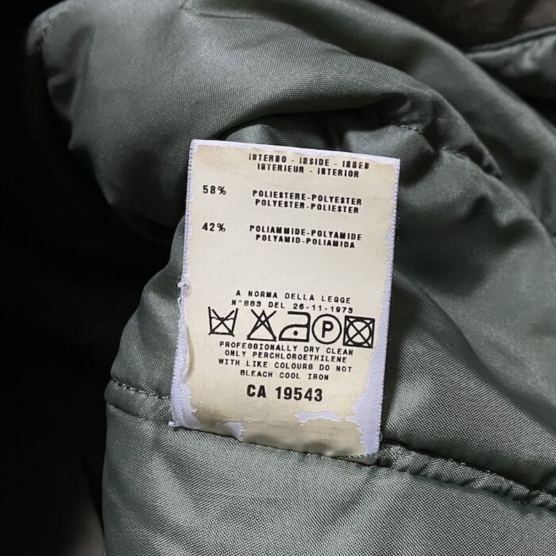 USED】HELMUT LANG 1999AW ASTRO BIKER BALMACAAN USED】HELMUT LANG 1999AW ASTRO BIKER BALMACAAN
