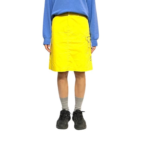 【USED】80'S MIGAINO SKIRT YELLOW