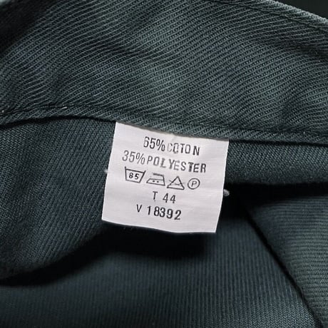【USED】70'S-80'S FRENCH WORK PANTS DEEP GREEN