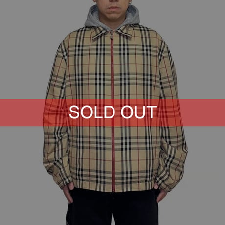 【USED】00's BURBERRY LONDON REVERSIBLE DRIZZLER JACKET