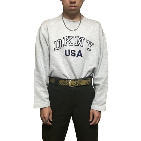 【USED】90'S DKNY SWEATSHIRT