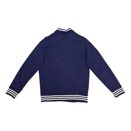 【USED】70's adidas Trefoil Pocket Navy Knit Track Jacket