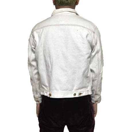 【USED】90'S VIVIENNE WESTWOOD WHITE DENIM JACKET