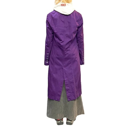 【USED】90'S TRIPP NYC PURPLE LONG COAT