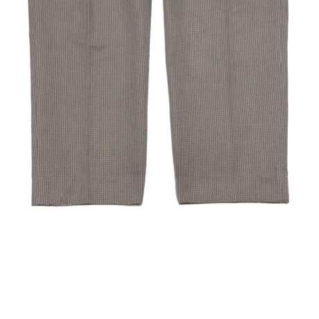 【USED】90's agnès b. PARIS JACQUARD FABRIC PIN STRIPE TROUSERS