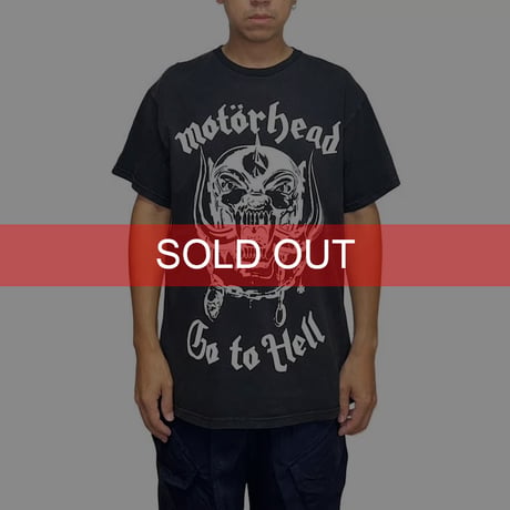 【USED】00'S Motörhead Go to Hell T-SHIRT