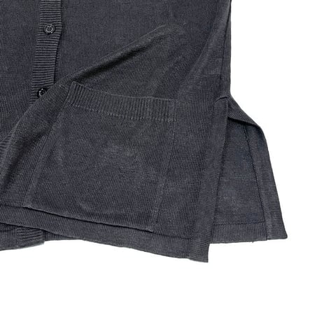 【USED】90'S-00'S MAX MARA WEEKEND LINE S/S LOOSE FIT LINEN CARDIGAN