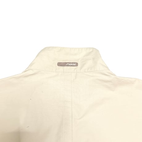 【USED】90's-00's NIKE Double Zip Minimal Utility Jacket Light Beige