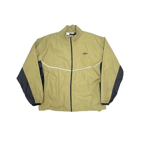 【USED】90'S-00'S OLD ASICS DUSTY COLOR NYLON JACKET