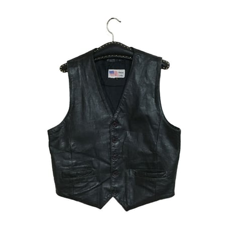 【USED】VINTAGE LEATHER VEST