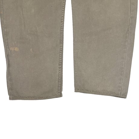 【USED】90's-00's Matinique Jeans Bias-Twill Wide Work Trousers