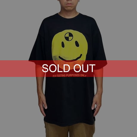 【USED】90's-00's FOR TESTING PURPOSES ONLY SMILY OVERSIZED T-SHIRT