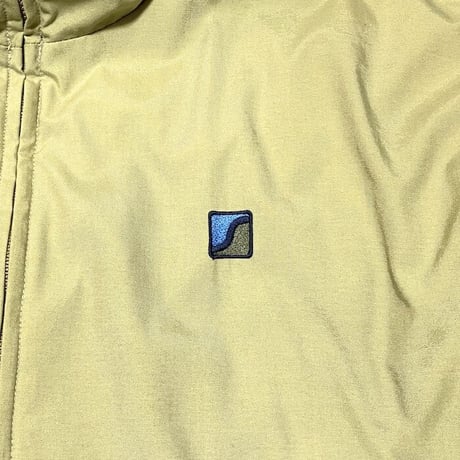 【USED】90'S-00'S STUSSY OUTDOOR PADDED NYLON JACKET BEIGE
