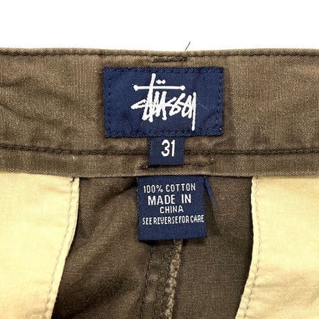 【USED】90'S-00'S STUSSY GIMMICK PANTS