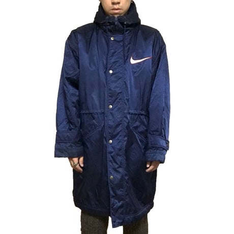 【USED】90'S NIKE SPORTS COAT NAVY