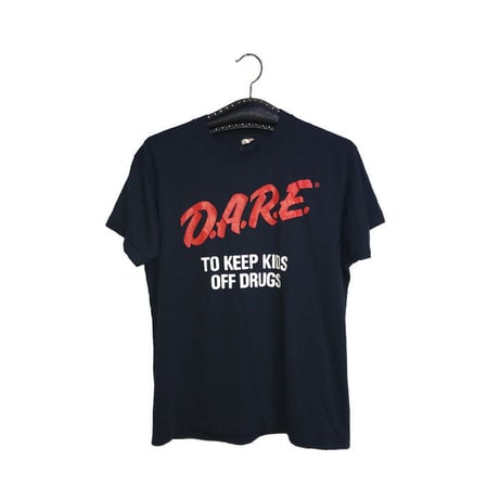 【USED】70'S-80'S D.A.R.E. T-SHIRT