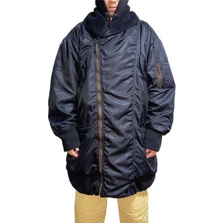 【USED】90'S JUNIOR GAULTIER OVERSIZED MA-1 COAT