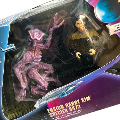 【DEAD STOCK】90'S STAR TREK ALIEN SERIES ENSIGN HARRY KIM & SPECIES 8472