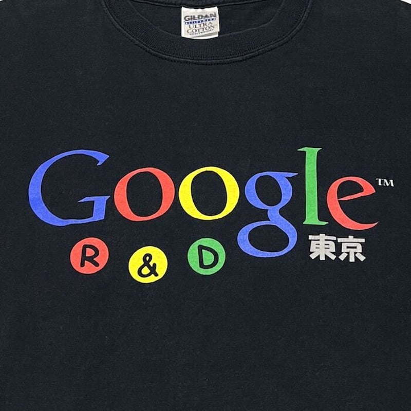 USED】00'S GOOGLE TOKYO R&D CENTER T-SHIRT | KO USED】00'S GOOGLE TOKYO R&D CENTER T-SHIRT | KO