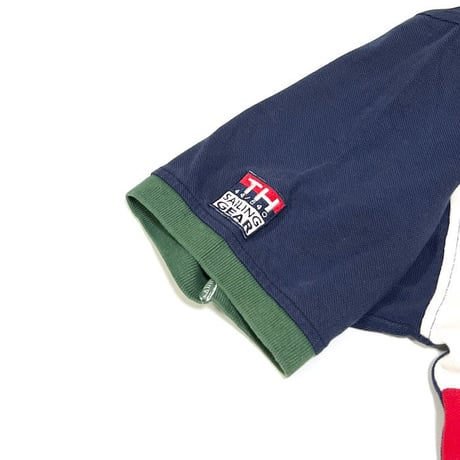 【USED】90'S TOMMY HILFIGER SAILING GEAR POLO SHIRT