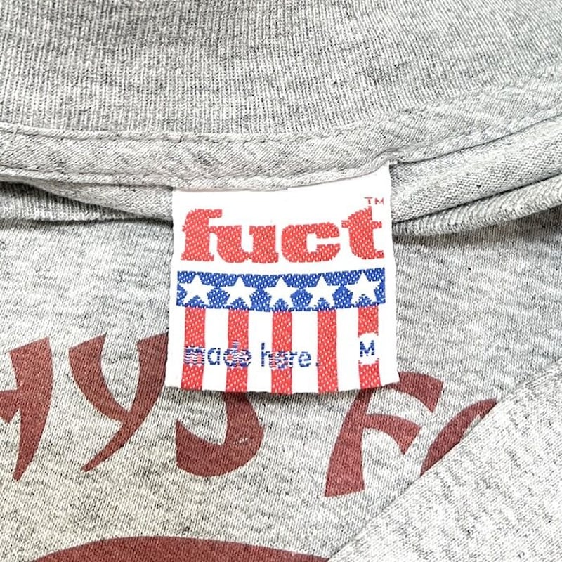 FUCT 90s Tシャツ FORCE of ONE 紺 XL 星条旗タグ DSC_2008.JPG