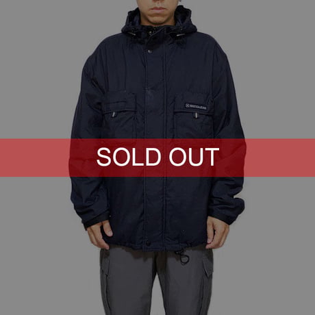 【USED】00'S NAUTICA 3D POCKET HOODED JACKET