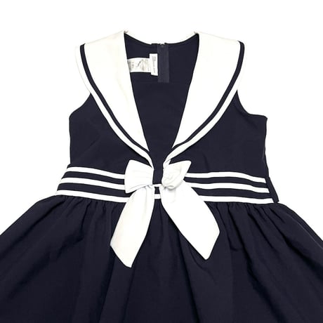 【USED】00's BONNIE JEAN SAILOR DRESS