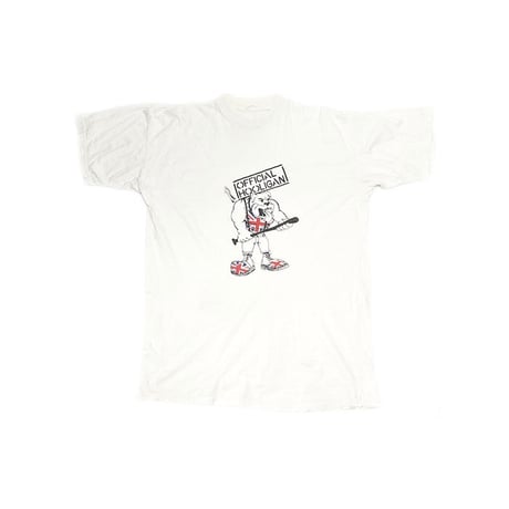 【USED】80'S-90'S PSG BOULOGNE BOYS OFFICIAL HOOLIGAN T-SHIRT