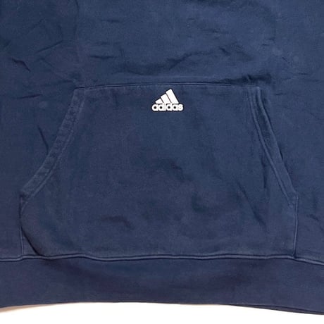 【USED】00'S ADIDAS POCKET CENTER LOGO SWEAT PARKA