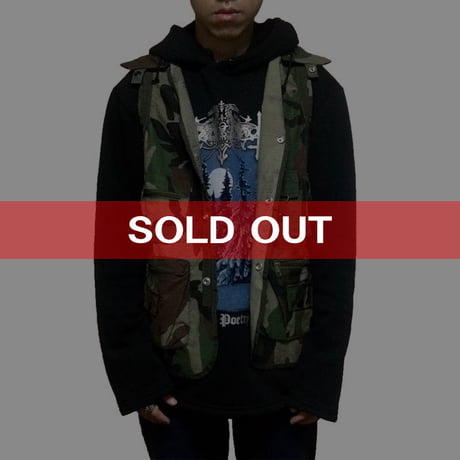 【USED】CAMO SURVIVAL VEST