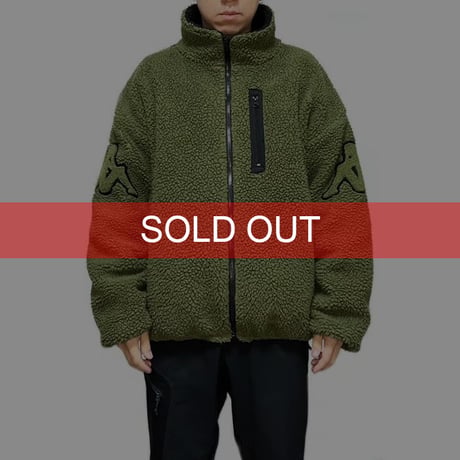 【USED】00'S KAPPA BIG LOGO FLEECE JACKET