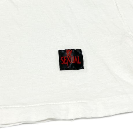 【USED】80'S-90'S BY SEXUAL T-SHIRT