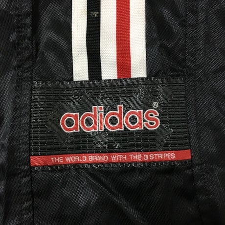 【USED】90'S ADIDAS TROUSERS "THE WORLD BRAND WITH THE 3 STRIPES"
