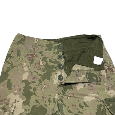 【USED】80's-90's TURKISH ARMY? CAMO CARGO PANTS