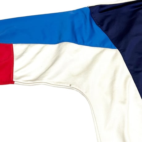 【USED】80'S adidas TRICOLOR+NAVY TRACK JACKET