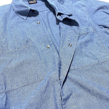 【USED】90'S W.&L.T. JEANS DENIM SHIRT