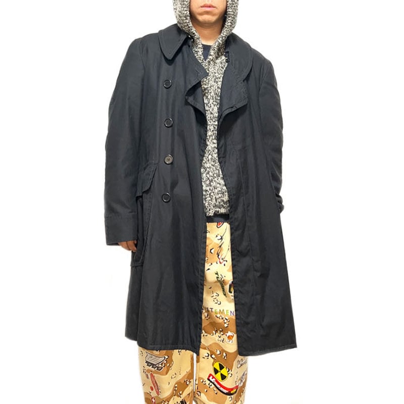 ※限定値下【希少】Maison Martin Margiela ドッキングコート USED】00'S MARTIN MARGIELA WHITE LABEL COAT BLA