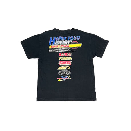 【USED】90's HYPER YO-YO Super Spinner 1998 Promo T-shirt