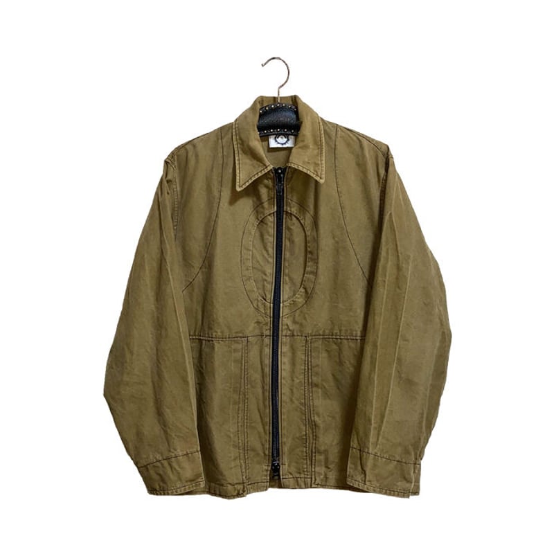 USED】90'S ANARCHIC ADJUSTMENT DUCK ZIP JACKET USED】90'S ANARCHIC ADJUSTMENT DUCK ZIP JACKET
