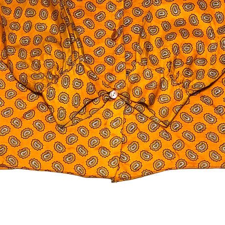 【USED】70's DivisionⅡ PAISLEY BLOUSE