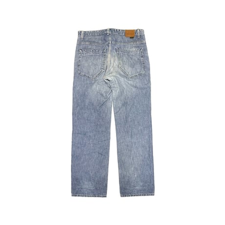【USED】90's-00's STUSSY-dm. Vintage Faded Denim Pants