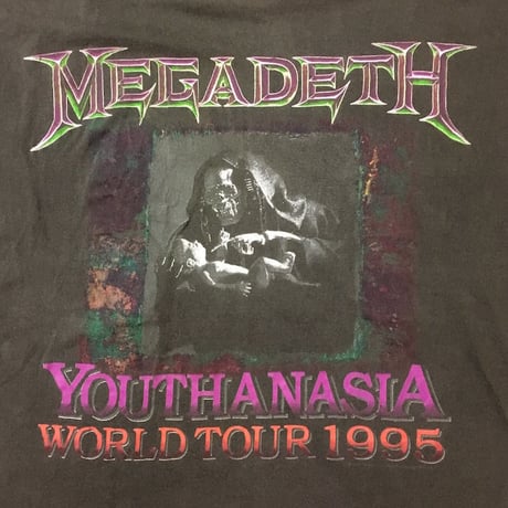【USED】90'S VINATGE MEGADETH T-SHIRT