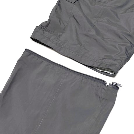 【USED】00's Kappa CONVERTIBLE PANTS URBAN GREY