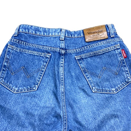 【USED】WRANGLER CUT-OFF JEANS