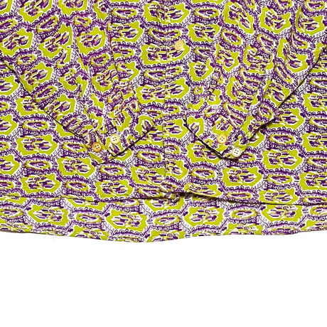 【USED】80's EMPORIO ARMANI PATTERNED SHIRT