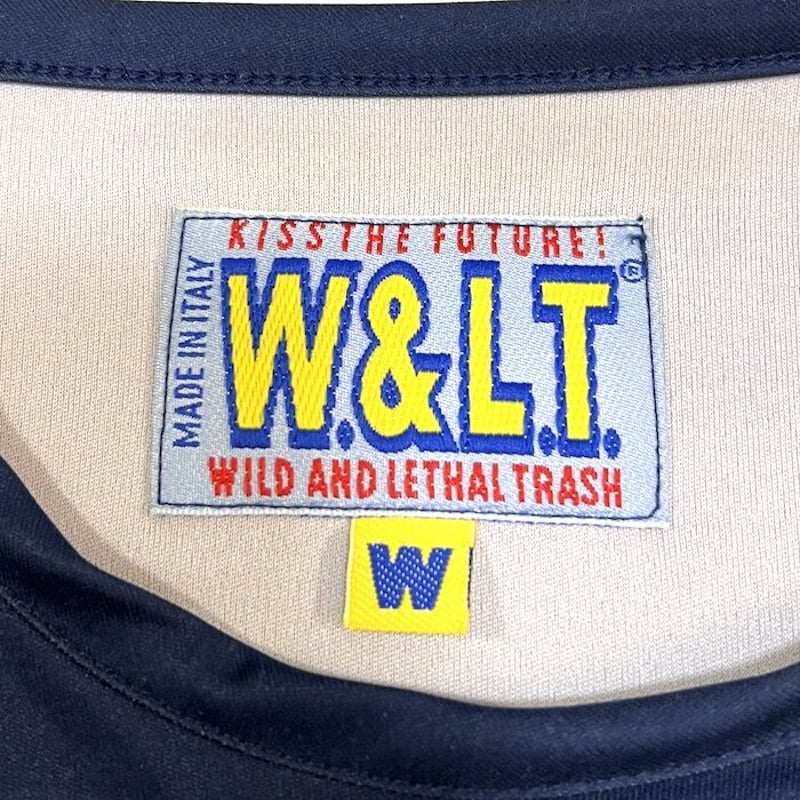 90s アーカイブ≪W&LT／ウォルト≫ パクパクくん穴あき かくれんぼTシャツ 90s アーカイブ≪W&LT／ウォルト≫ パクパクくん 穴あき