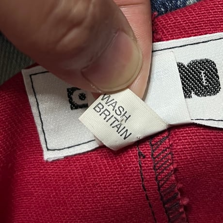 【USED】80's ONO eno ENGLAND SHORT JACKET RED